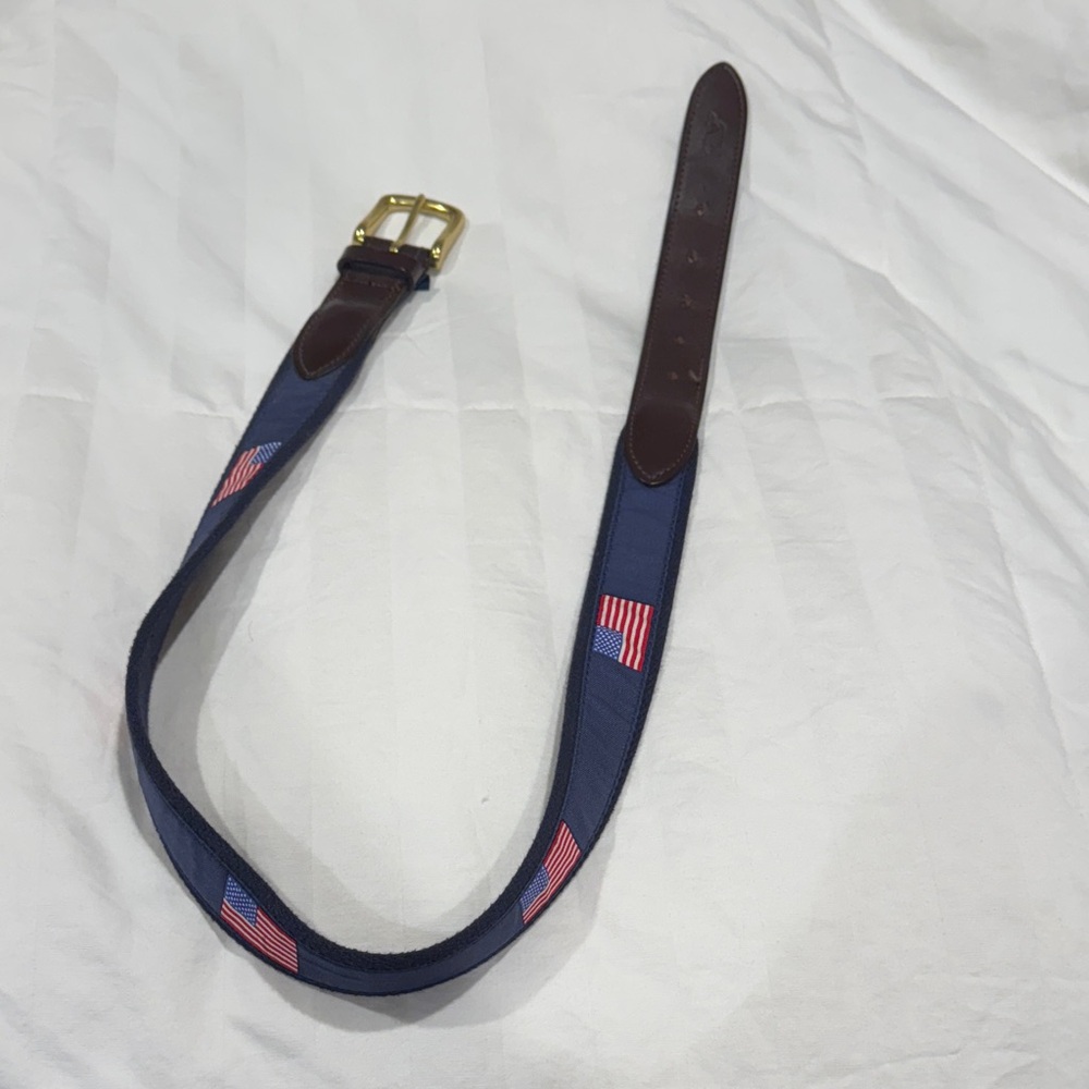 Stylish Blue and Brown Men's Belt
